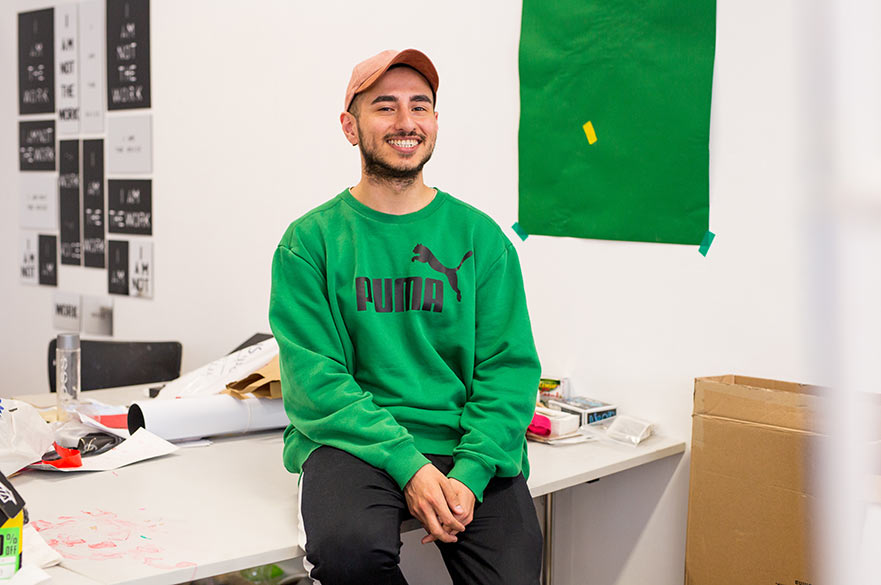 NTU Fine Art student Agil Abdullayev